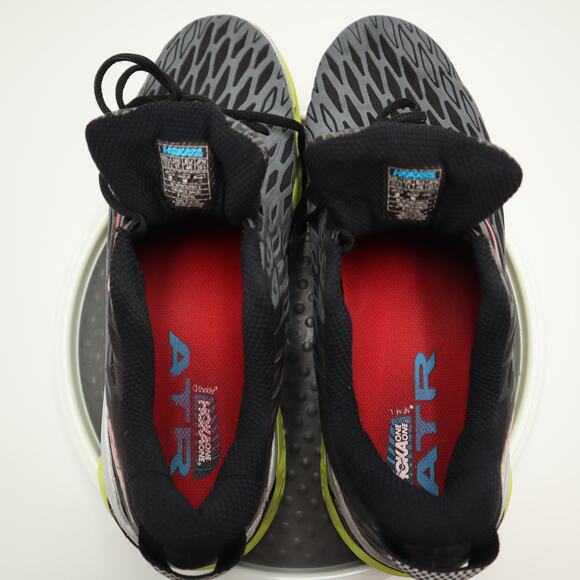 Hoka One One Vanquish 2 Mens Size 11.5 Yellow Gray ATR Running Comfort Shoes main image 4